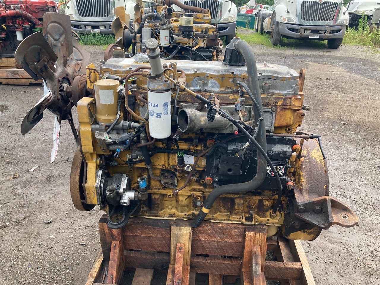 2001 Caterpillar 3126E 210hp Diesel Engine